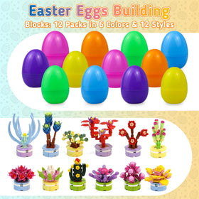 UAYNFY twelve empty eggs for Easter hunt and hands-on STEM activity