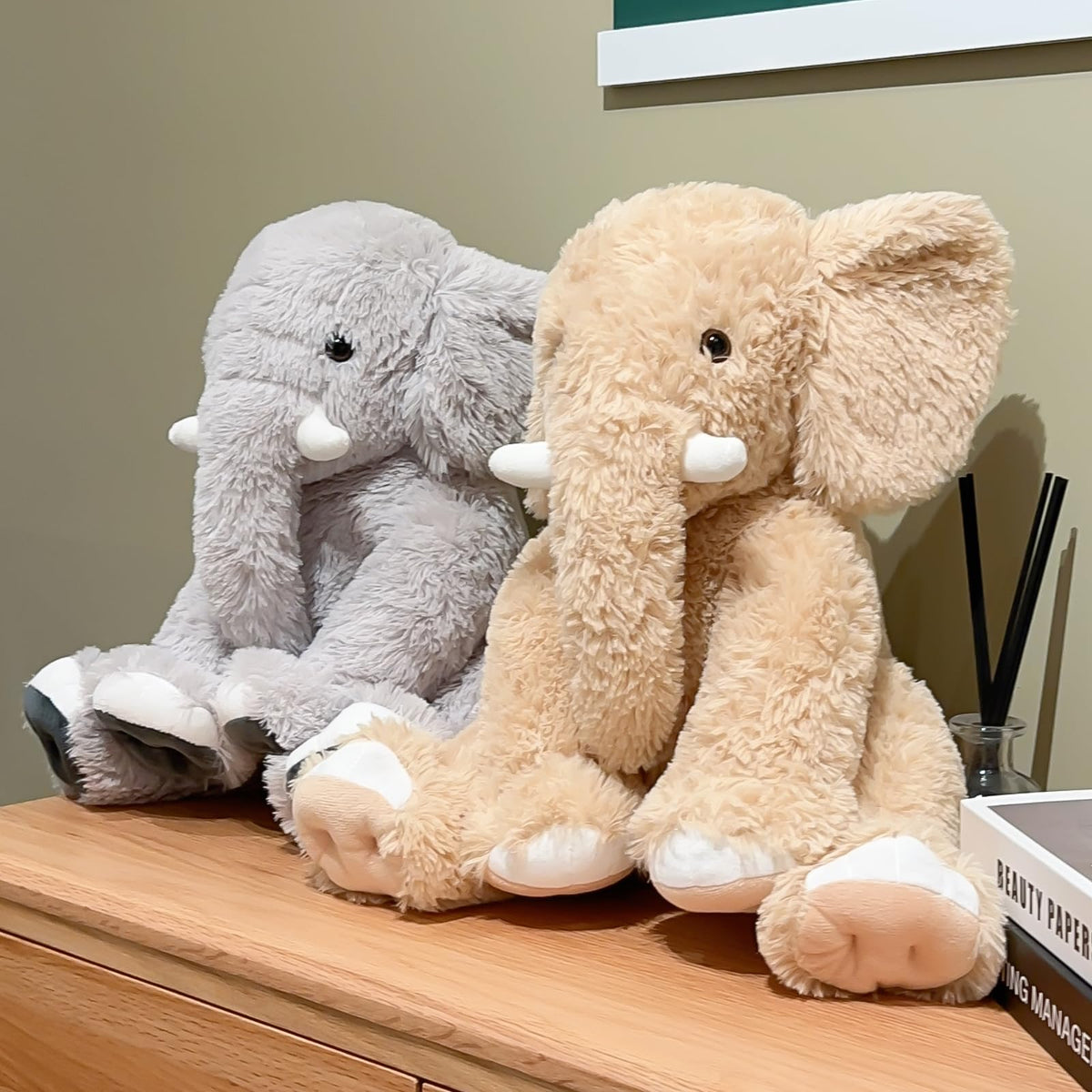 Durable stitching UBABER elephant plush ideal for active play