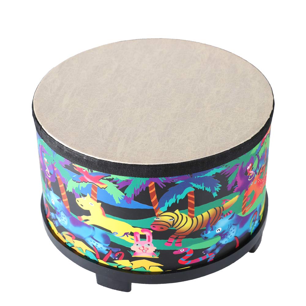 Ubblove floor drum usable on table or floor – versatile practice setup