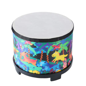 Four rubber feet provide stable tabletop or floor play.
