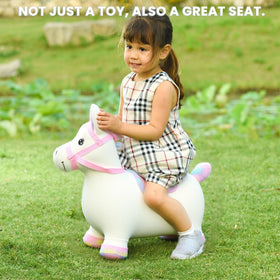 UBRAVOO Hopper Toy deflated and foldable design for easy transport
