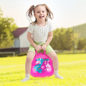 U&C Planet colorful packaging, ready-to-gift unicorn hopper ball.