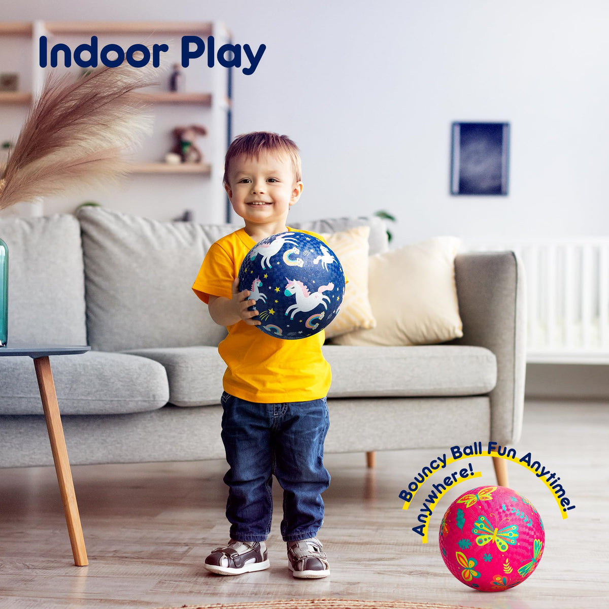 U&C Planet anti-slip grip helps little hands stay secure during games