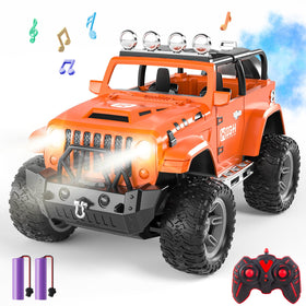 UCAI 1:16 RC car front view with durable body and kid-friendly controls.