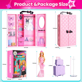 UCanaan DIY doll fashion kit sparks creativity and mix-and-match styling