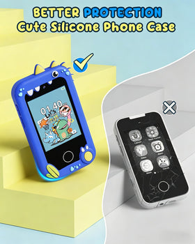 UCIDCI Kids Smart Phone Blue gift box included for gifting ready