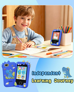 UCIDCI Kids Smart Phone Blue puzzle games boost logic and coordination