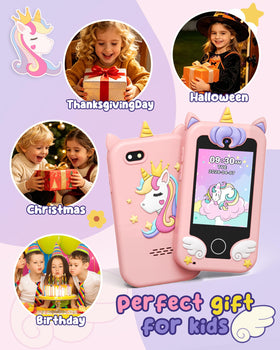 UCIDCI Unicorn Kids Smart Phone vivid display for immersive visuals