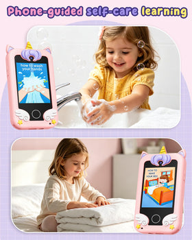 UCIDCI Unicorn Kids Smart Phone learning games highlight early problem-solving during play