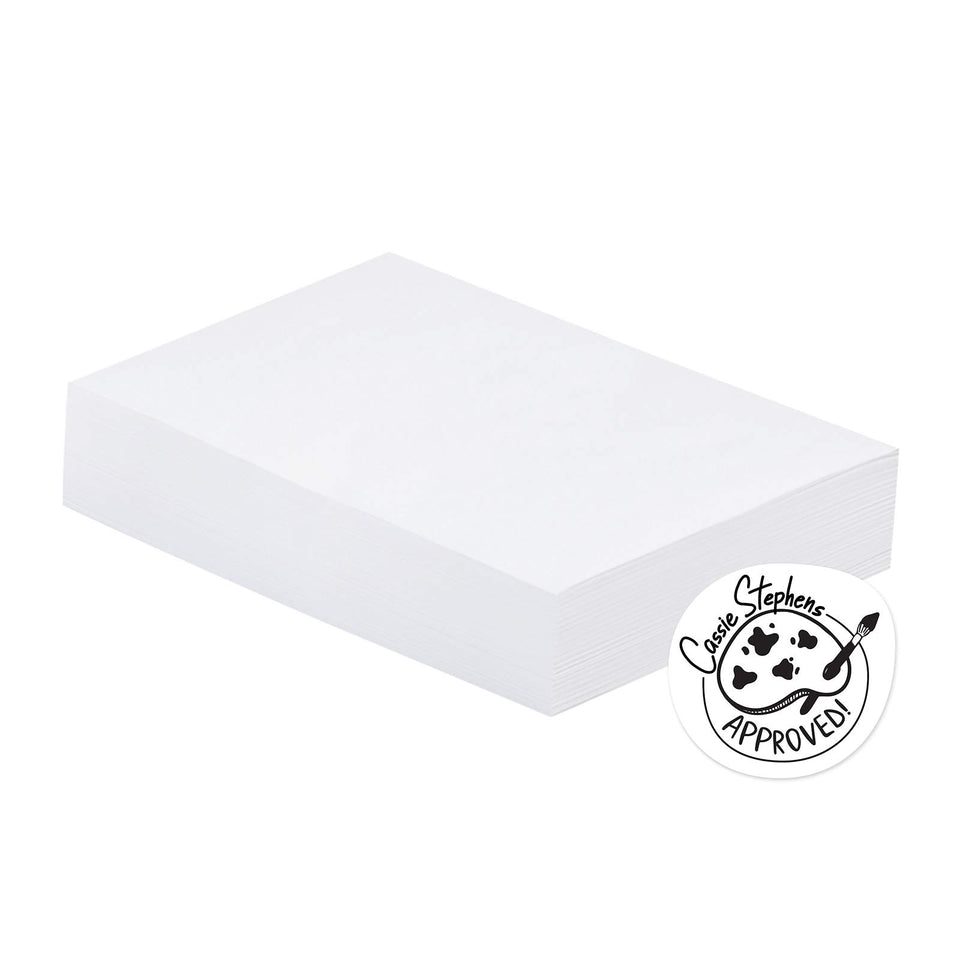 UCREATE heavyweight mixed media paper 12x18 cover shows a sturdy surface for durable artwork