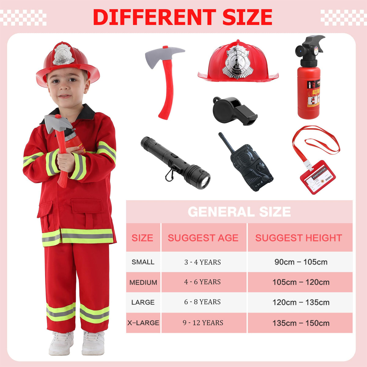 Udekit fire extinguisher prop adds interactive drama to pretend rescue scenarios