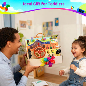 UdoUto windmill spinner adds motion and multisensory engagement to the car theme.