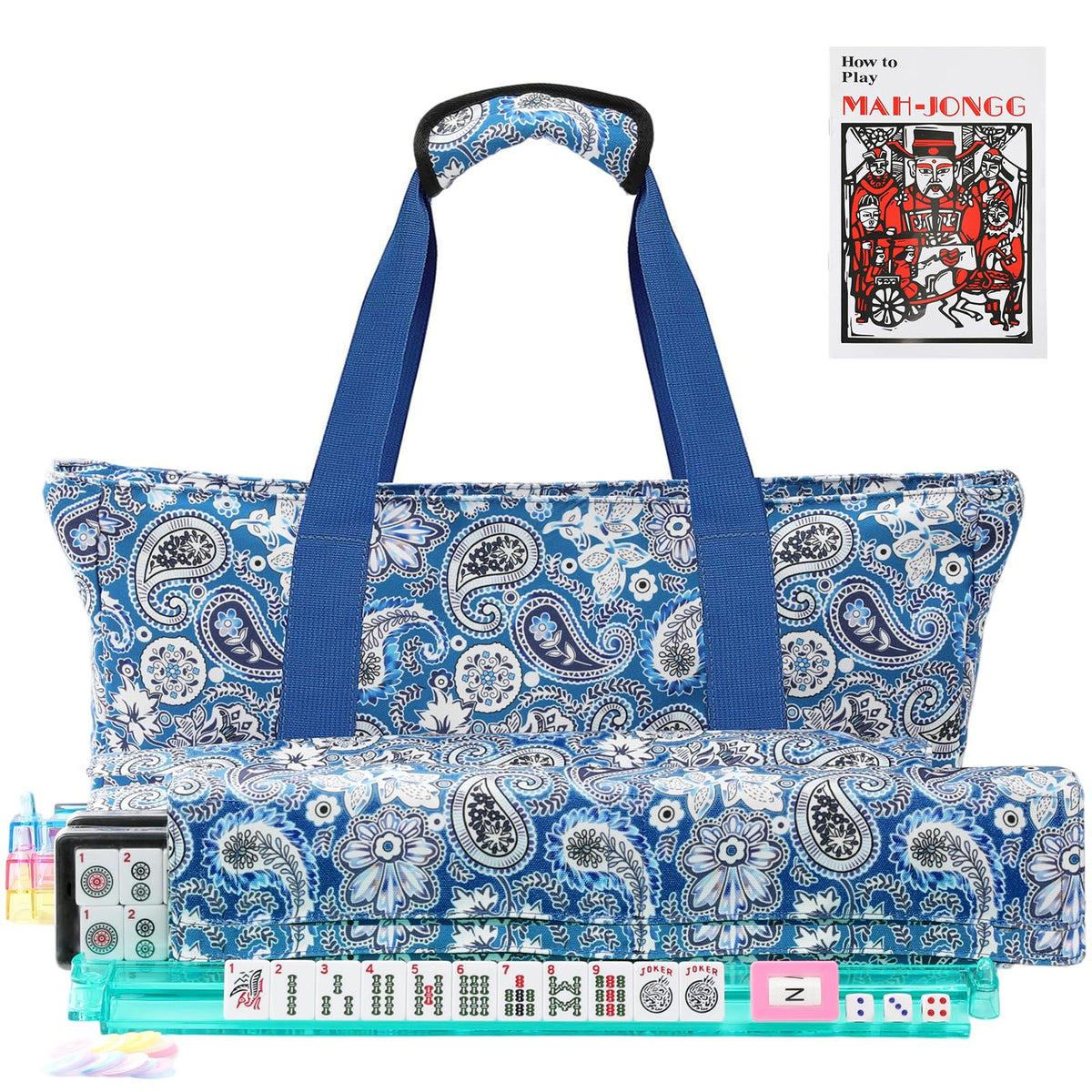 Ufeiyy American Mahjong tiles set for durable, casino-style play
