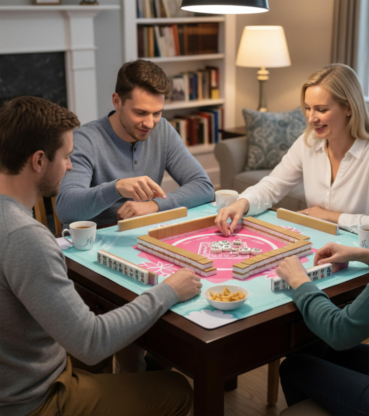 Ufeiyy Mahjong Mat easy to wipe clean after use