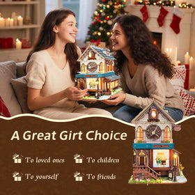 UFLJPKS Cuckoo House on display adds handcrafted charm.