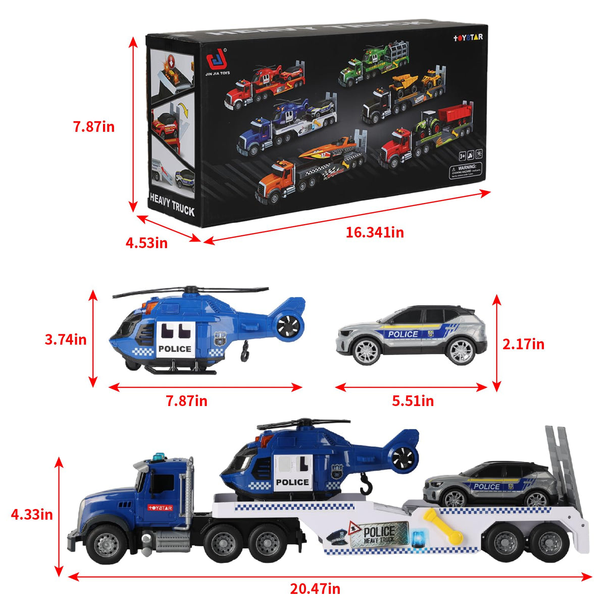 UFLJPKS Police trailer durable construction supports years of use.