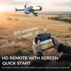 UFLYTOO LA follow me mode keeps the drone close during activities.