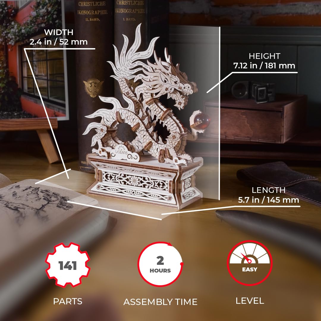 UGEARS Gift-ready dragon packaging makes a standout present idea.