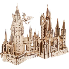 UGEARS Harry Potter Hogwarts Castle puzzle-assembly a stunning display centerpiece for fans