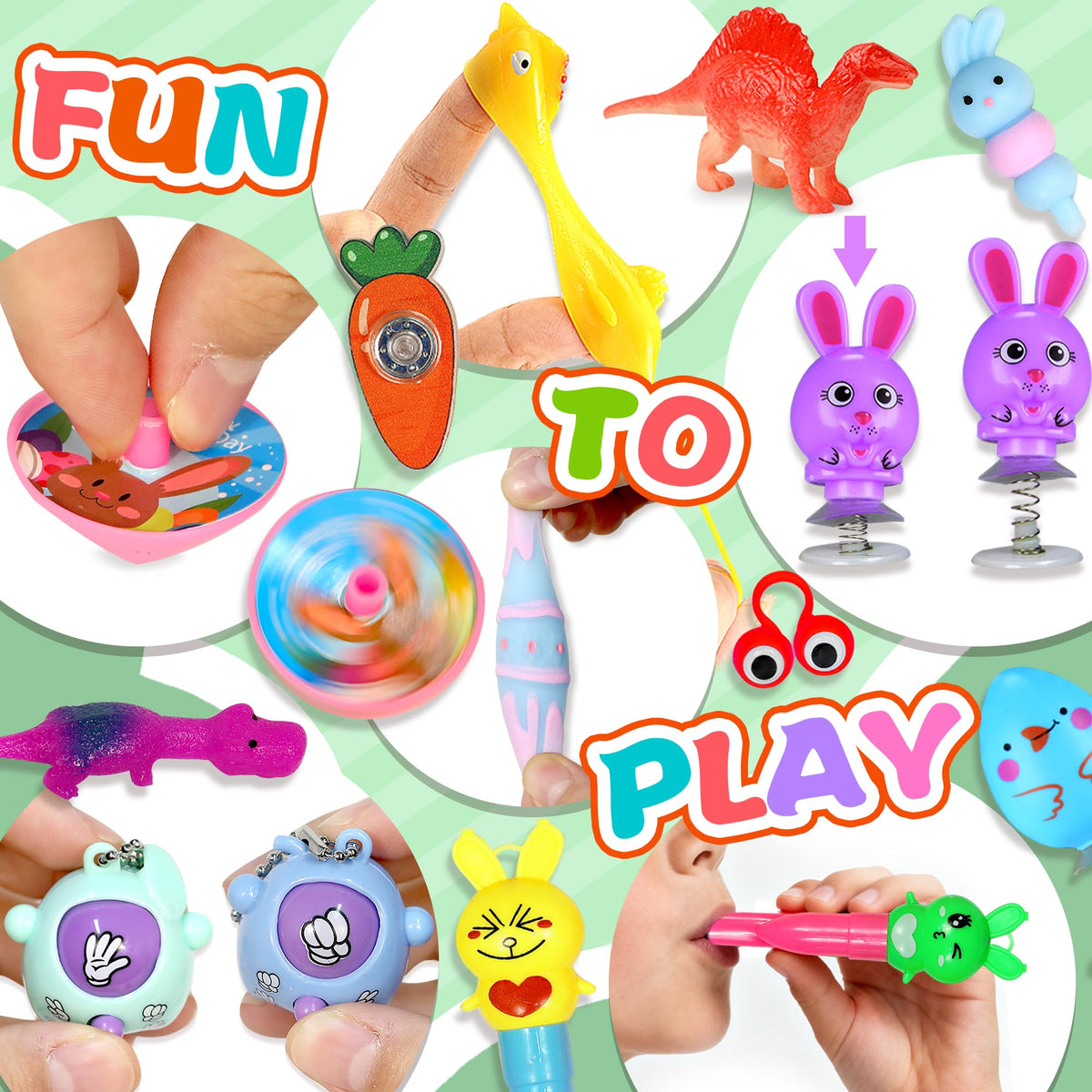 U-Goforst mini toys offer healthy, candy-free egg rewards