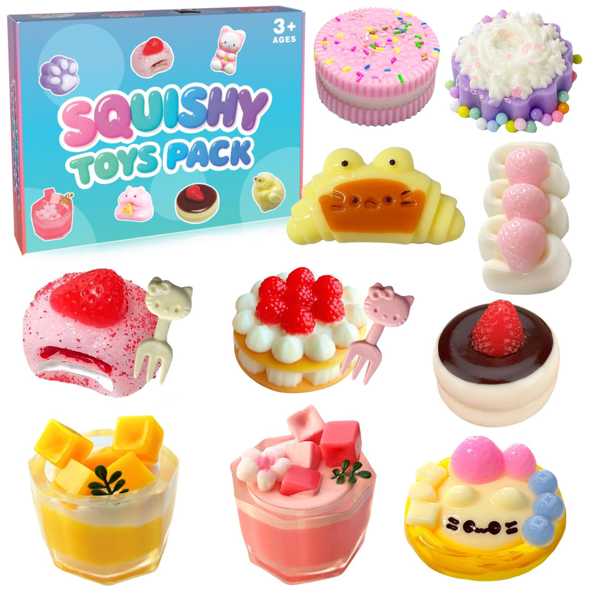 UGRASEA Taba a Squishy Oreo cookie, realistic texture for stress relief and fidget focus.