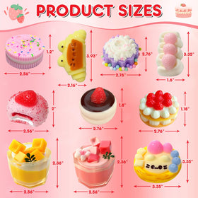 UGRASEA Taba a Squishy purple cupcake, soft and durable for calmer study breaks.