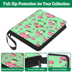 UGYAZX full-zip protection guards cards against dust and splashes.