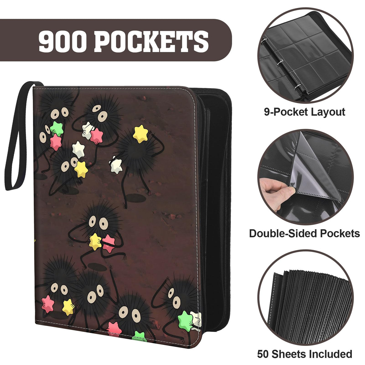 UGYAZX binder showcases full zip and water resistant cover for on the go