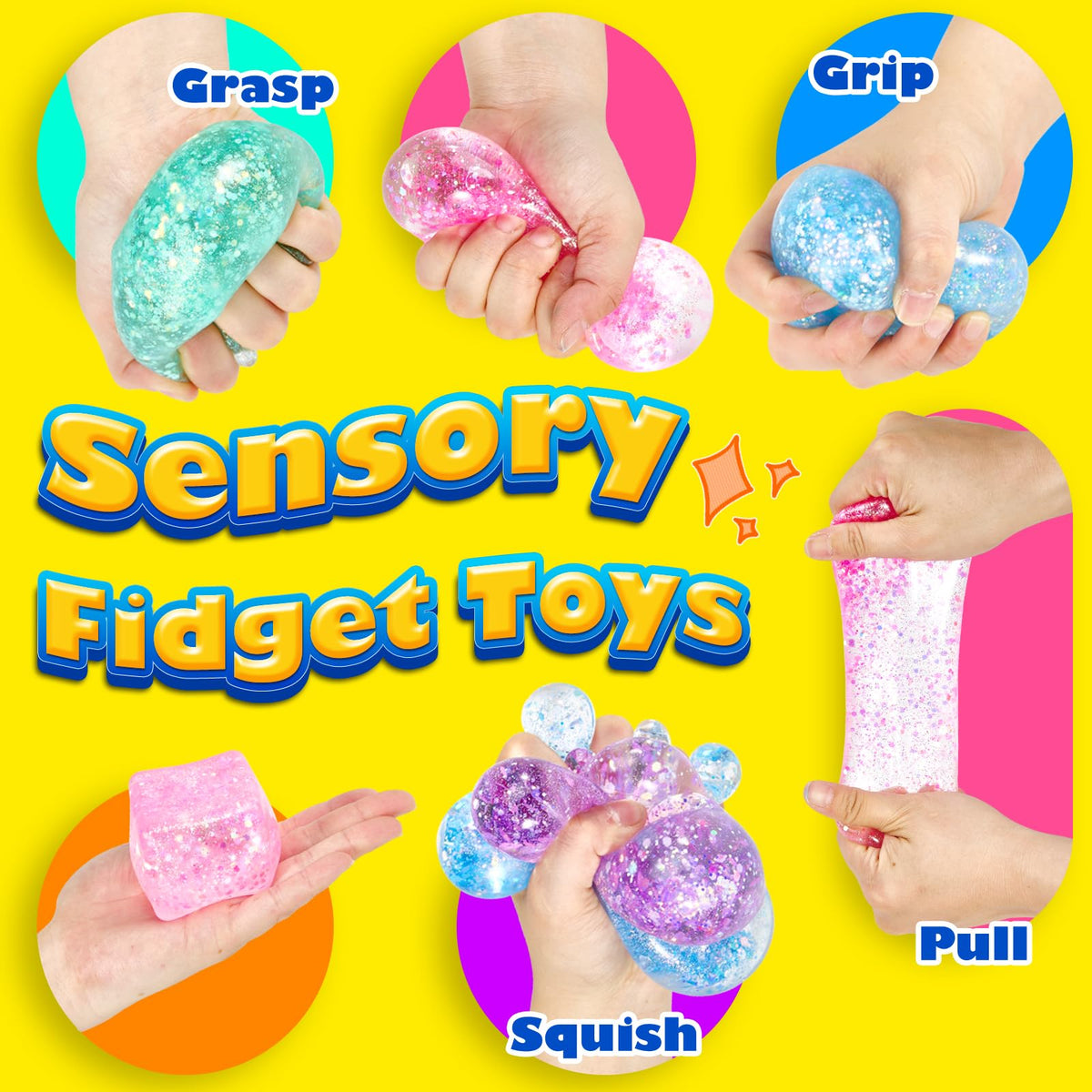 UGYWI Squishy cube makes a versatile gift idea for kids and teens.