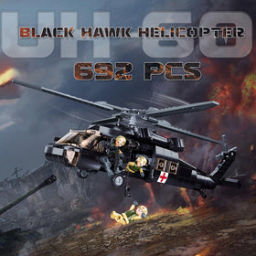 UH-60 Black Hawk left fuselage winch in action for play