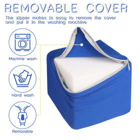 UHAPPYEE blocks with removable washable fabric cover for easy cleaning