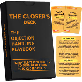 UHillMinerva Objection Master Deck front card for quick objection practice