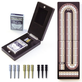 Uibyriy Cribbage Board three-track highlights colorful scoring tracks for easy play.