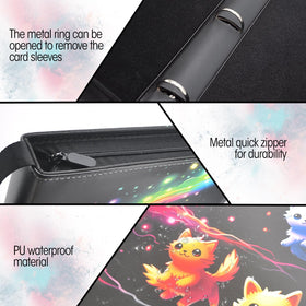 uimomn card binder wrist strap for comfortable carrying by kids and adults