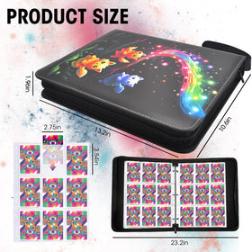 uimomn card sleeves 50 pages protect up to 900 cards from scratches