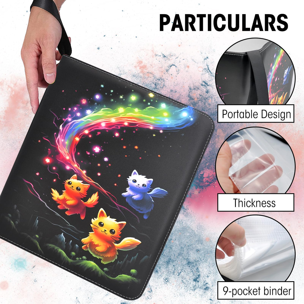 uimomn durable PU exterior resists wear and wipes clean easily