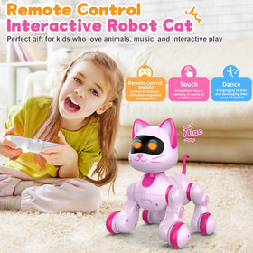 Uiopy pink kitty remote control image showcasing interactive fun for kids