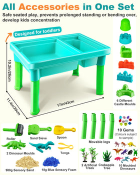 Uiopy Dinosaur Ocean Molds spark imaginative storytelling during creative play.