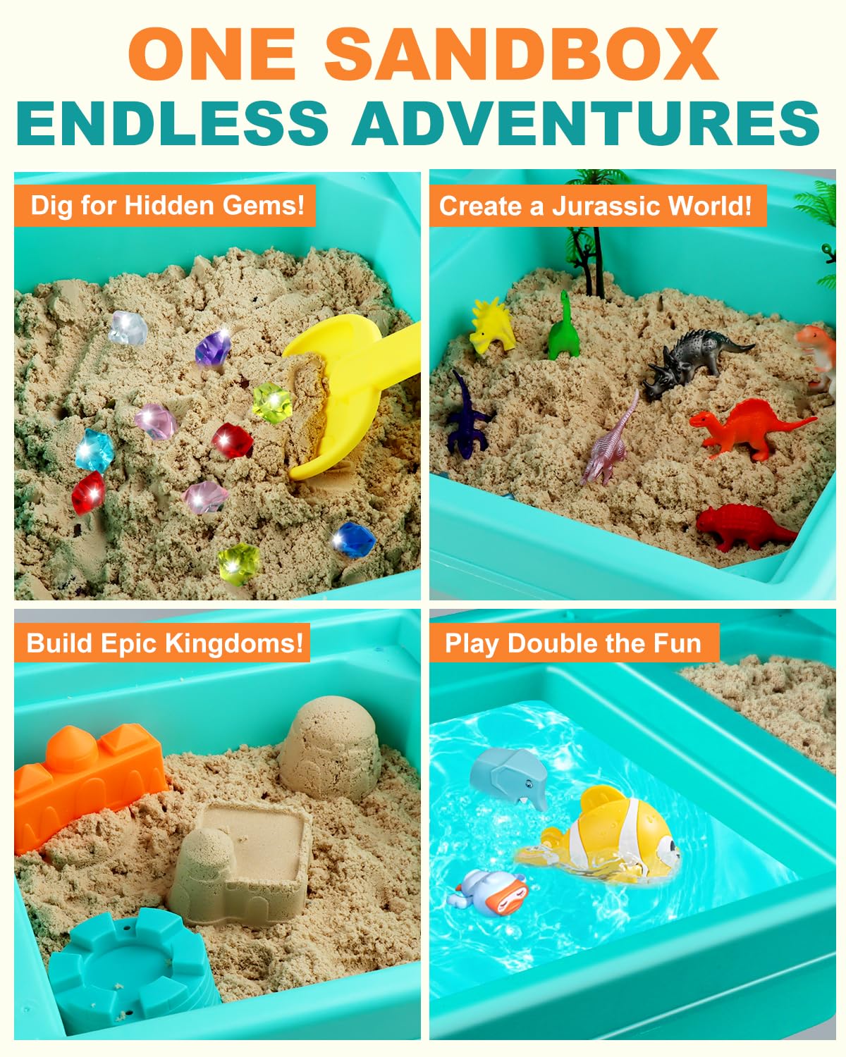 Uiopy Tools and shovels support fine motor skills during digging.