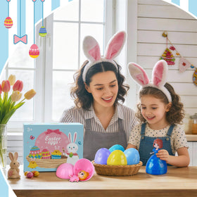 Uiseba cupcake-princess design eggs inspire imaginative play