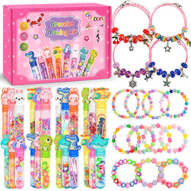 Ulema 24Pack bracelet kit with colorful beads for DIY jewelry and gifts.