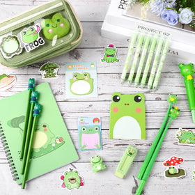 Ulema frog gel pens deliver vibrant color with silky ink flow