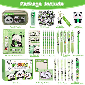 Ulema panda pencils, smooth writing for class or doodling