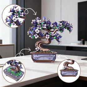 Ulieer wooden bonsai tree DIY kit for mindful building