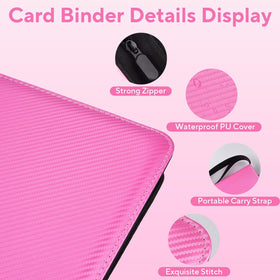 ULLTOON nine-pocket-per-side layout keeps cards arranged
