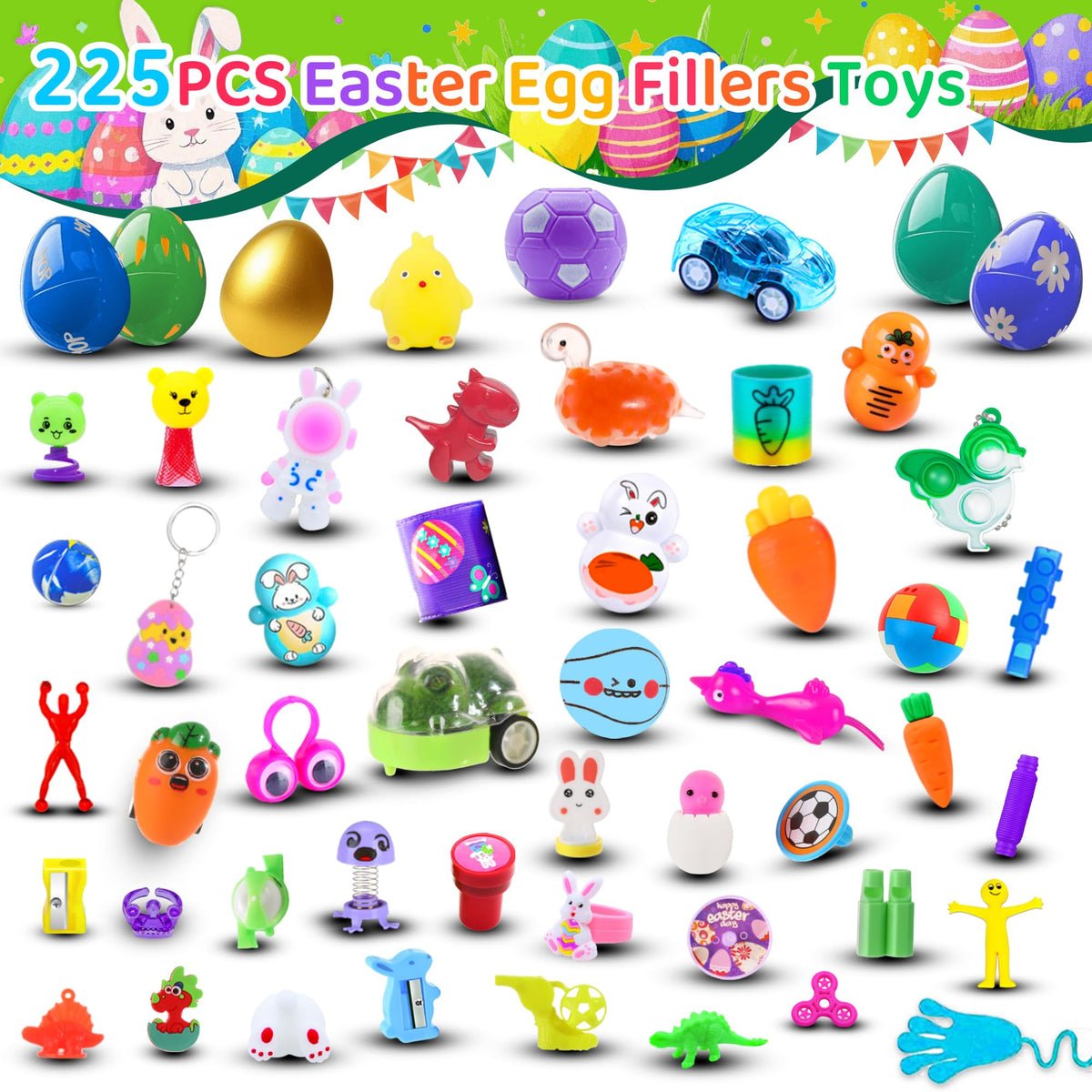Ulosharky colorful eggs with toy-inside variety sparks imaginative play and sharing.