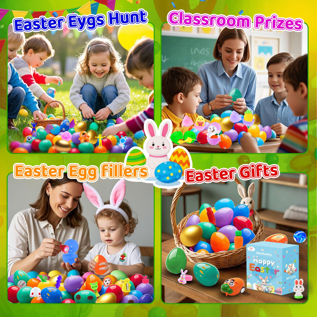 Ulosharky kid-friendly discovery promotes exploration and joyful unboxing moments.