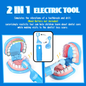 ULOVEME vibrating dental drill and brushes add realism to role play scenarios.
