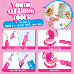 ULOveme Cavity Stickers to simulate treatments and discuss dental care