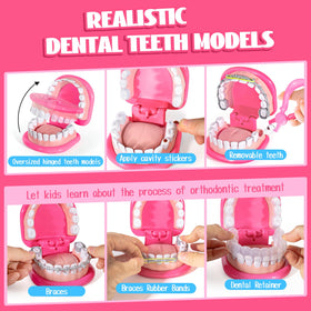 ULOVEME pink kit includes vibrating tool and interchangeable drill and toothbrush.